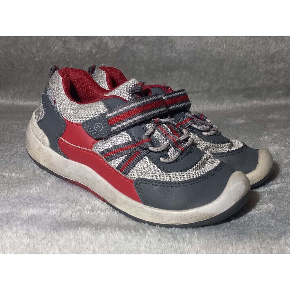 Stride Rite Toddler Boys Tennishoes US 10W Grey/Red